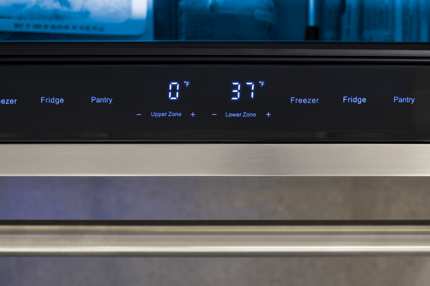 Zephyr PRRFD24C2AS Presrv Refrigerator Freezer Drawers, 24In, Ss