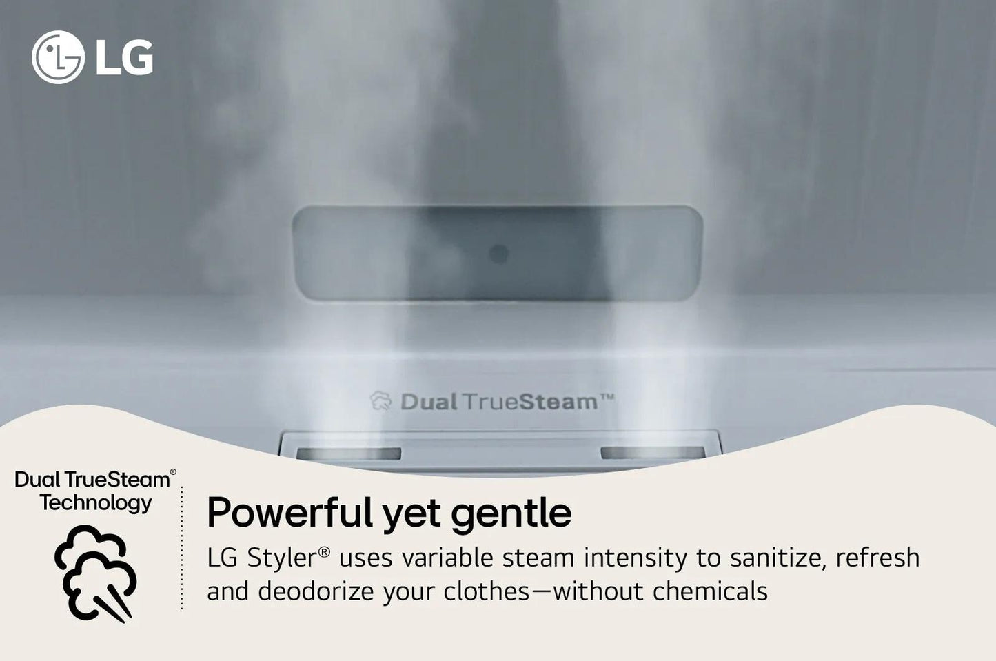 Lg SC5MAR4G Lg Styler® Smart Steam Closet With Dual Truesteam® Technology And Dynamic Movinghanger™