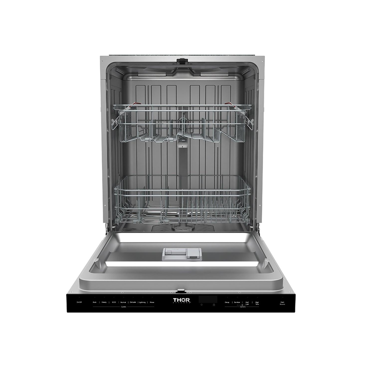 Thor Kitchen TDW24PT 24 Inch Built-In Top Control Dishwasher With Pocket Handle - Stainless Steel