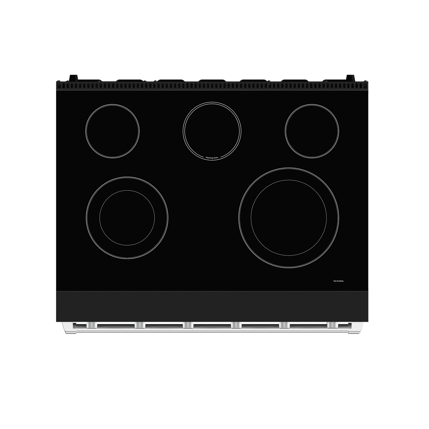 Thor Kitchen RSE36PBSS 36 Inch Professional Electric Range In Black/Stainless Steel Gordon Ramsay Series
