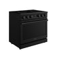 Thor Kitchen ARE36B 36 Inch Electric Range In Black - Contemporary Professional