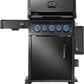 Napoleon Bbq RPS425RSIBNK2PHM Phantom Rogue Pro-S 425 Rsib With Infrared Side And Rear Burner , Natural Gas, Matte/Matt Black