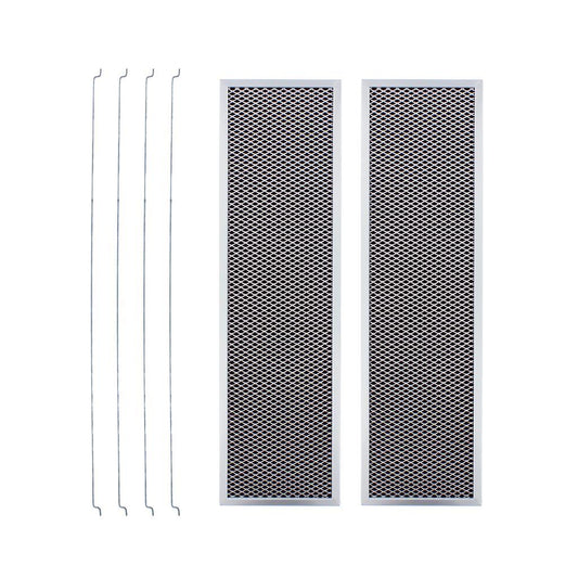 Zephyr Z0F02AC Charcoal Filter Replacement, 2 Pack, Ain