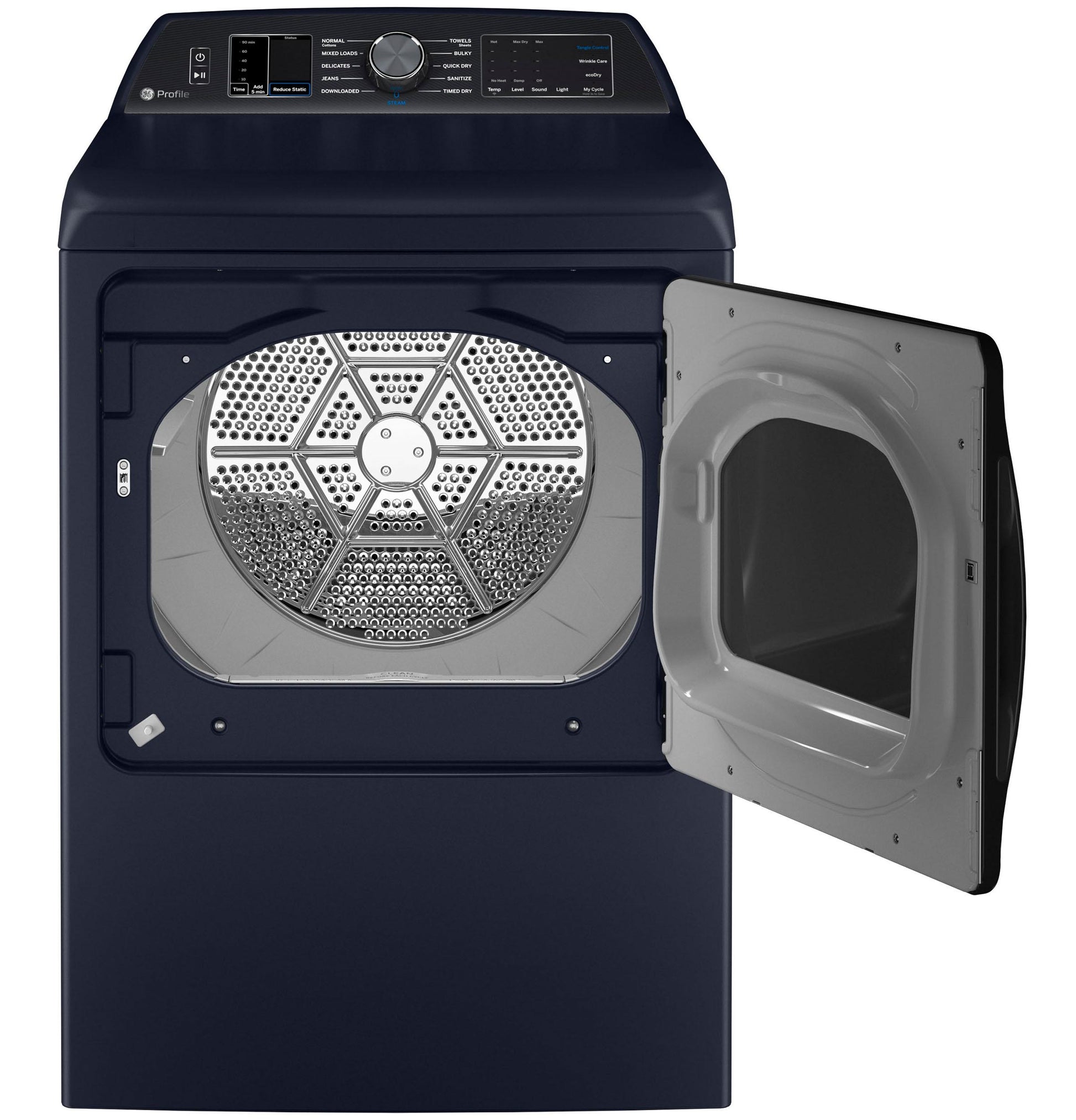 Ge Appliances PTD80EBPTRS Ge Profile&#8482; Energy Star® 7.3 Cu. Ft. Capacity Smart Electric Dryer With Steam And Washer Link