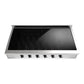 Ilve UHCPI486NSSB Ilve Uhcpi486Nssb Nostalgie Ii 48 Inch Built-In Induction Rangetop With 6 Elements, Stainless Steel (Burnished)
