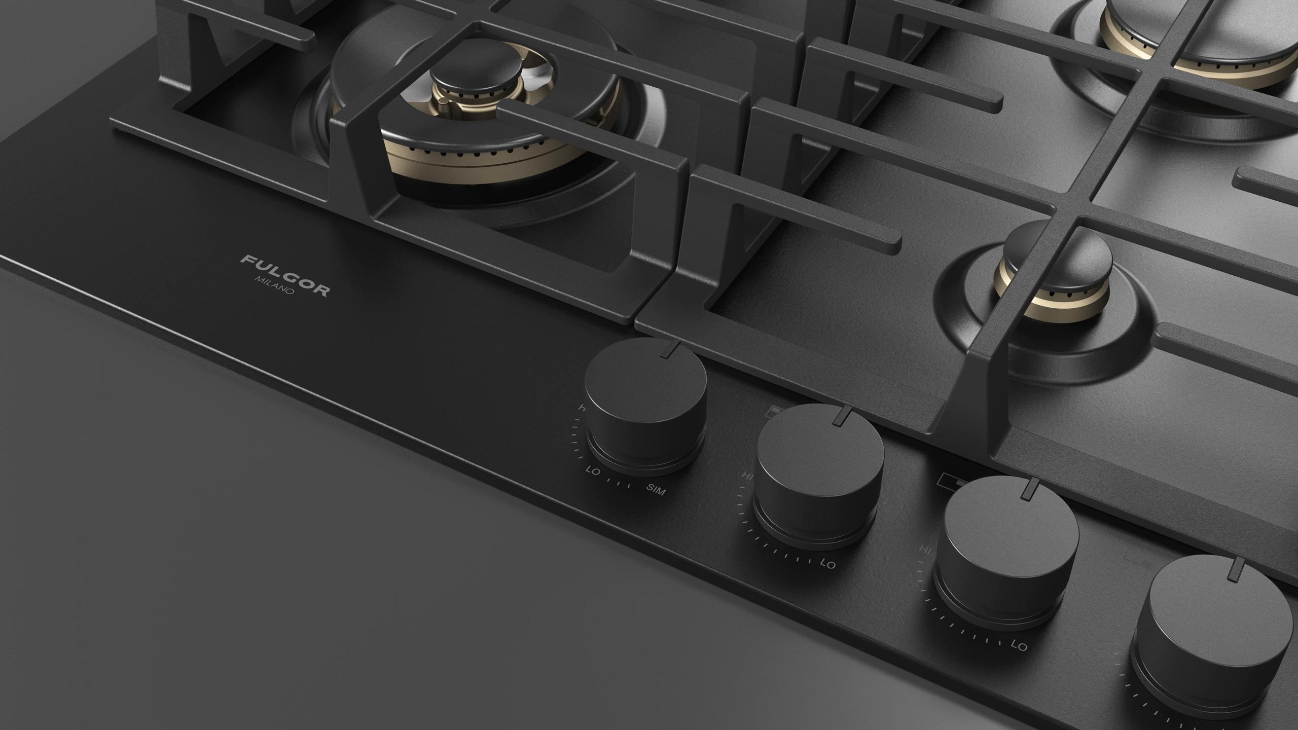 Fulgor Milano F4MGK24MB1 Gas Cooktop - Thumbnail 5