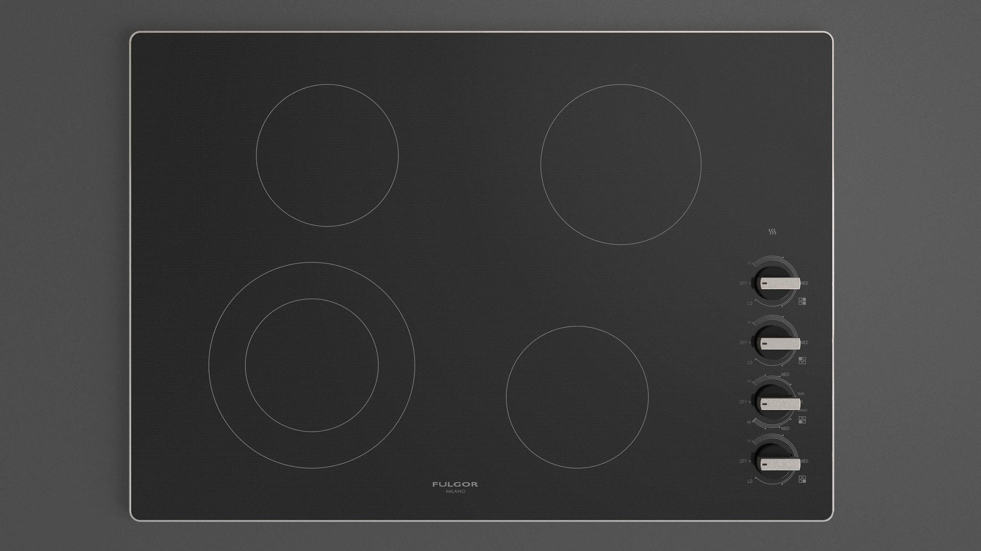 Fulgor Milano F3RK30S2 30" Radiant Cooktop With Knobs