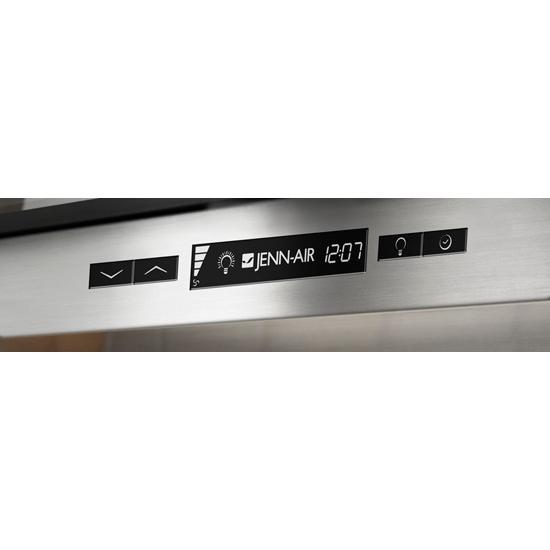 Jennair JXW5036WS Glass Collection Wall-Mount Canopy Hood, 36"