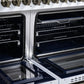 Forno FFSGS623948WHT Forno Massimo 48-Inch White Freestanding Gas Range, 8 Burners, True Convection Oven