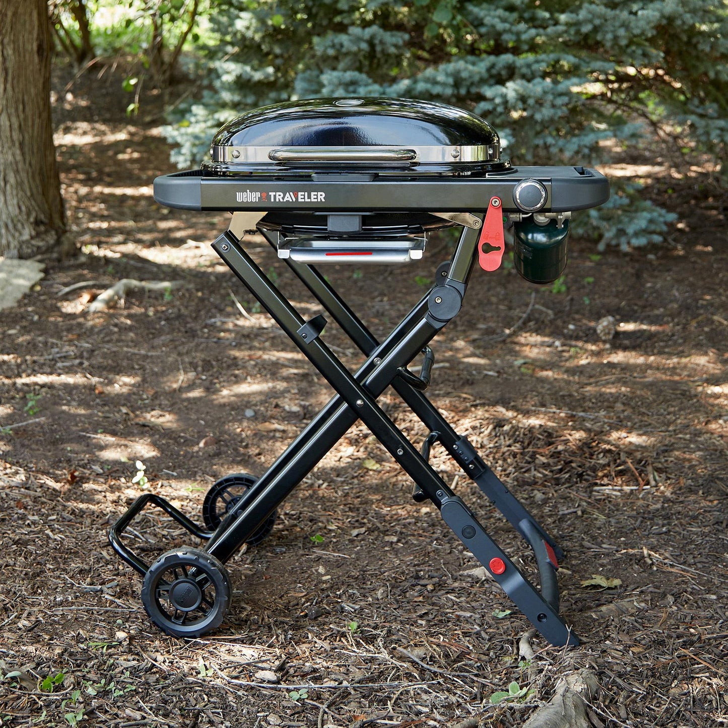 Weber 1501741 Weber Traveler® Compact Portable Gas Grill - Black