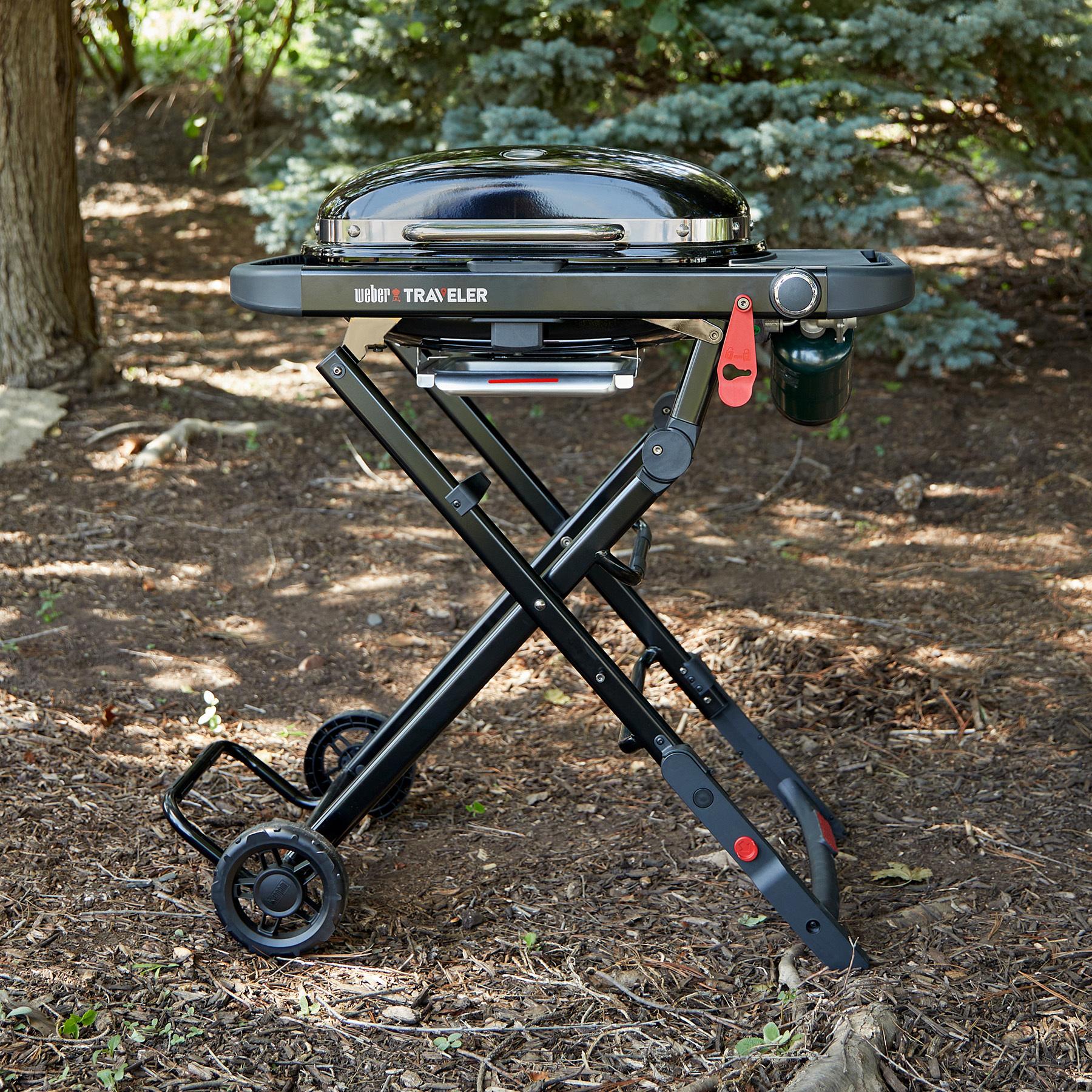 Weber 1501741 Weber Traveler® Compact Portable Gas Grill - Black