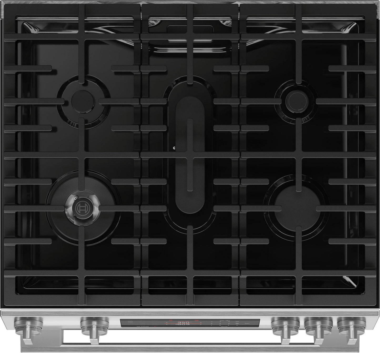 Bosch HGF3050MUC 100 Series, Freestanding Gas Cooker, Stainless Steel