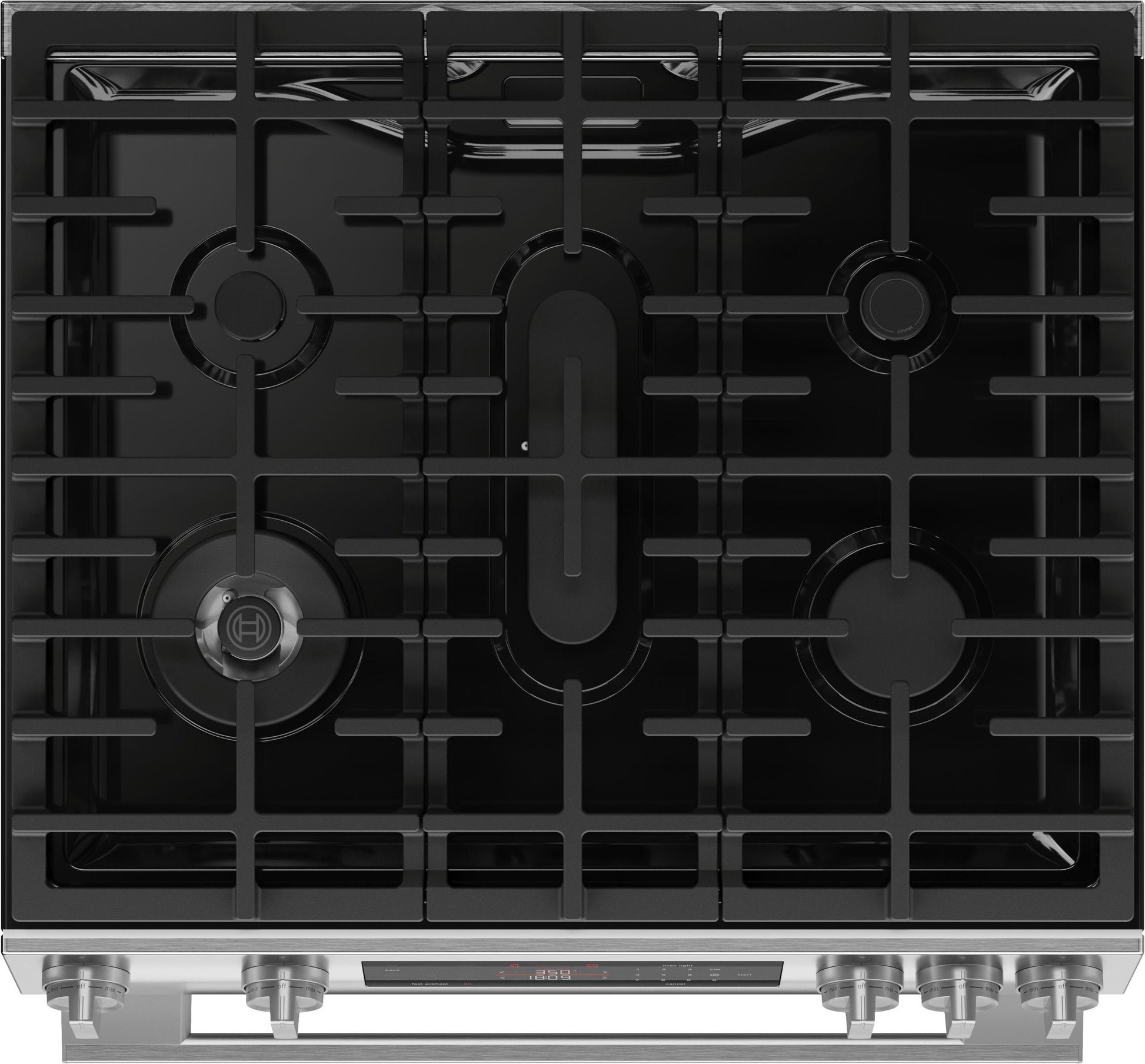 Bosch HGF3050MUC 100 Series, Freestanding Gas Cooker, Stainless Steel