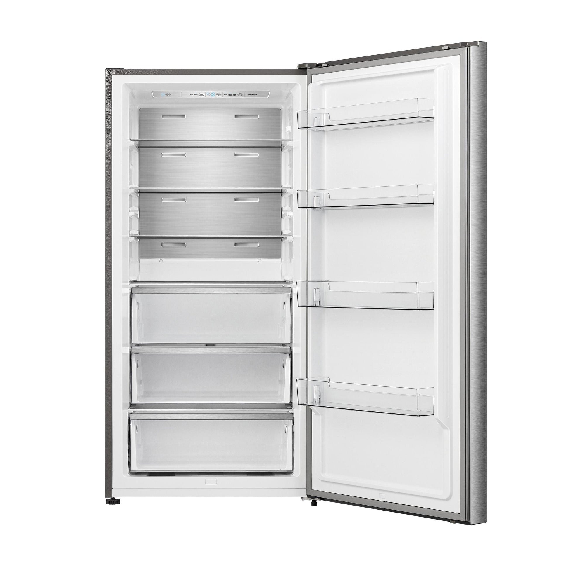 Forno FFFFD172228RS Forno Maderno 28" Right Swing Convertible Freestanding Refrigerator/Freezer In Stainless Steel 13.6 Cu.Ft.