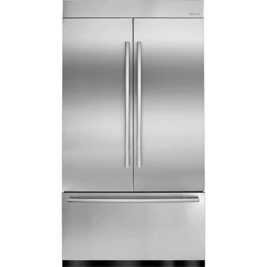 Jennair JPK42FNXWSS Integrated Built-In French Door Refrigerator, 42