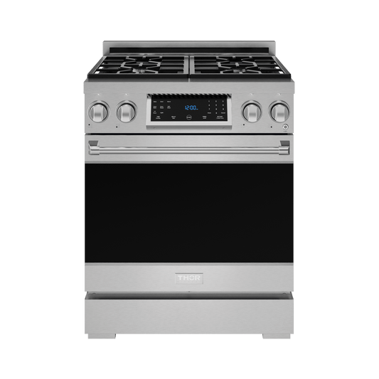 Thor Kitchen RSG30LP 30 Inch Professional Lp Range With Tilt Panel Touch Control In Stainless Steel Gordon Ramsay Series - Rsg30Lp