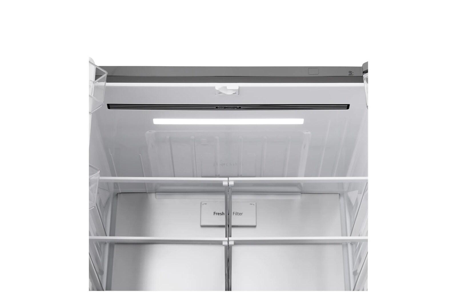 Lg LF29N8330S 29 Cu. Ft. Smart Standard-Depth Max™ 4-Door French Door Refrigerator With Full-Convert Drawer™