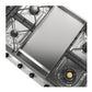 Ilve UHCP1265FNSSBLP Ilve Uhcp1265Fnssblp Nostalgie Ii 48 Inch Gas Cooktop With 8 Burners, Griddle, In Stainless Steel (Liquid Propane, Burnished)