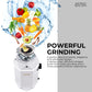 Forno WDD075TA2MS Forno Acqua Brightdiamond Moonstone 3/4Hp Super Quiet Garbage Disposal Corded With Motion Sensor Cabinet Light & Pre-Wired Air Switch