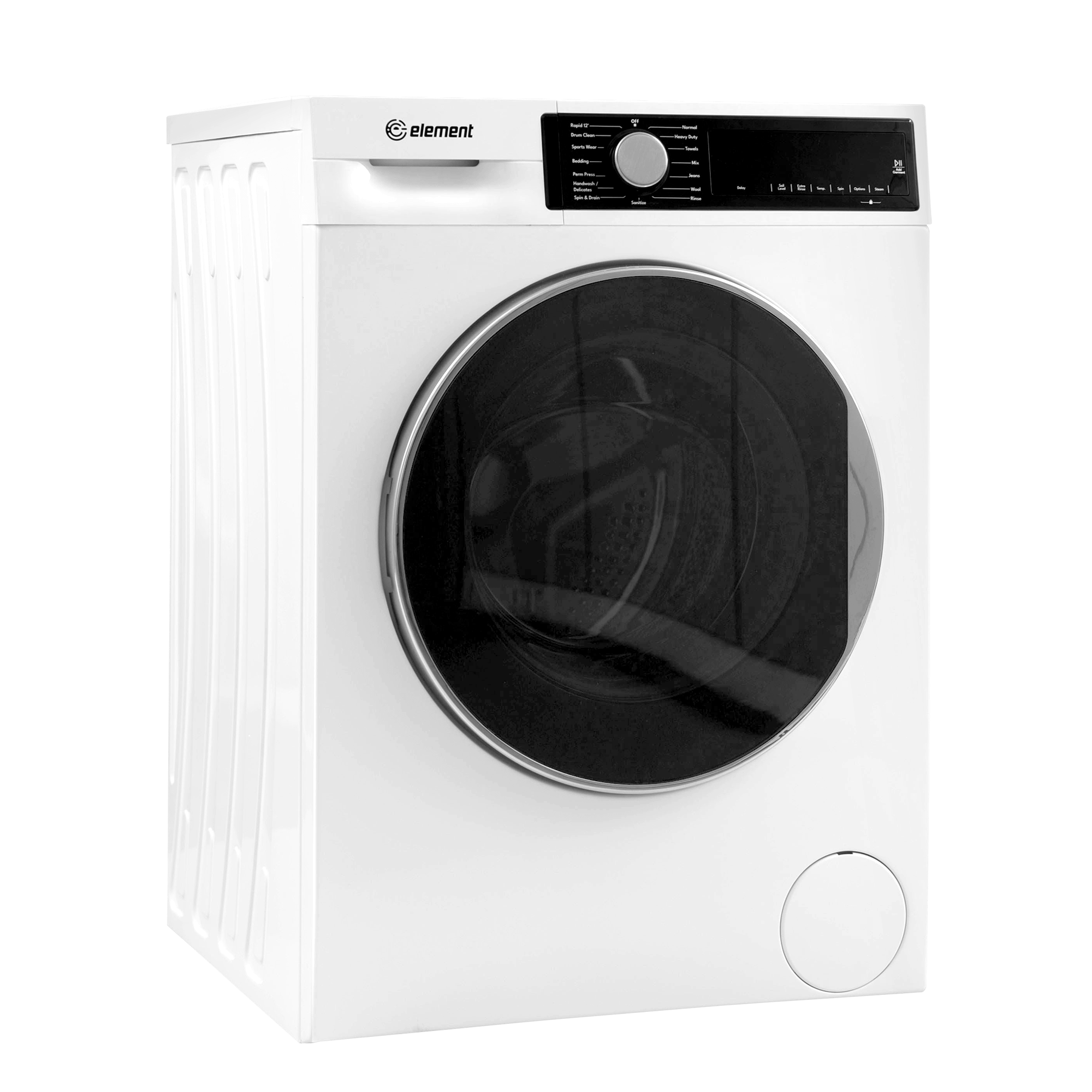 Element Appliance ECW2224EGW Element Electronics 24-Inch 2.2 Cu. Ft. Front Load Washer - White, Energy Star (Ecw2224Egw)