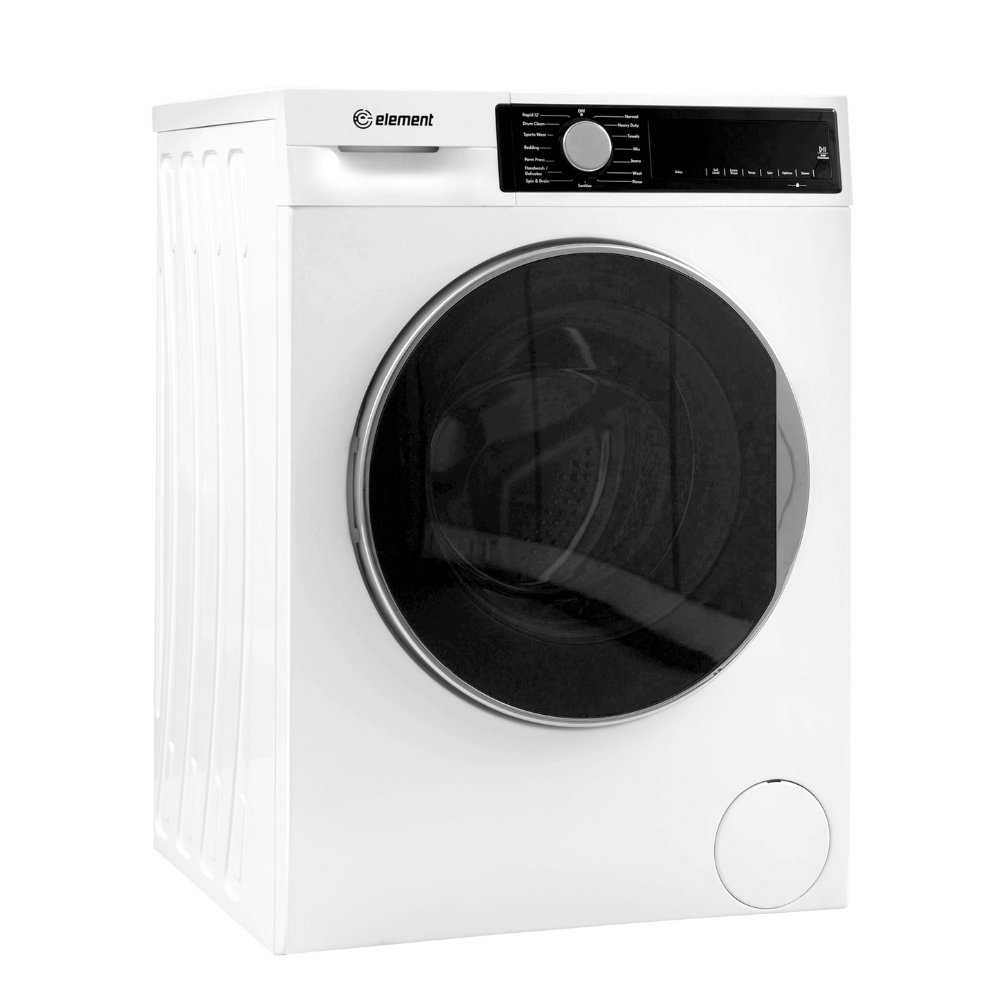 Element Appliance ECW2224EGW Element Electronics 24-Inch 2.2 Cu. Ft. Front Load Washer - White, Energy Star (Ecw2224Egw)