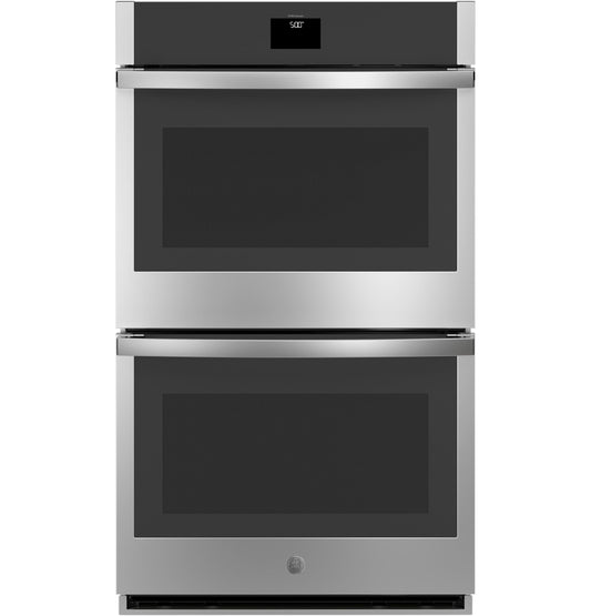 Ge Appliances JTD5000SVSS Ge® 30" Smart Built-In Self-Clean Convection Double Wall Oven With No Preheat Air Fry