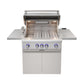 Thor Kitchen TPG3601 36 Inch 4 Burners Built In Gas Grill On Cart With Sear/Rear Infrared Burner & Rotisserie Natural Gas