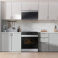 Samsung NSE6DG8300SR Bespoke 6.3 Cu. Ft. Smart Slide-In Electric Range With Air Fry & Precision Knobs In Stainless Steel