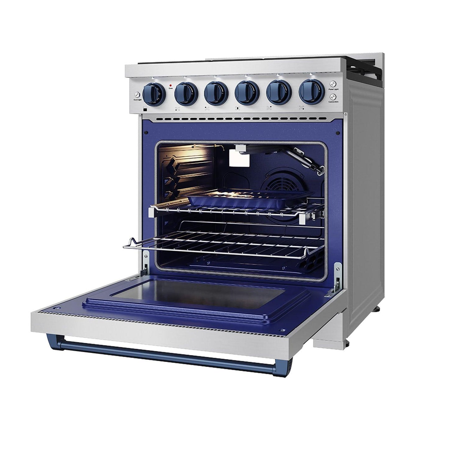 Thor Kitchen RSG30PLPBLU 30 Inch Professional Liquid Propane With Precision Knob Control In Stainless Steel/Blue