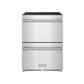 Thor Kitchen RZ24U 24 Inch Undercounter Built-In / Freestanding Drawer Freezer - Stainless Steel Gordon Ramsay Series