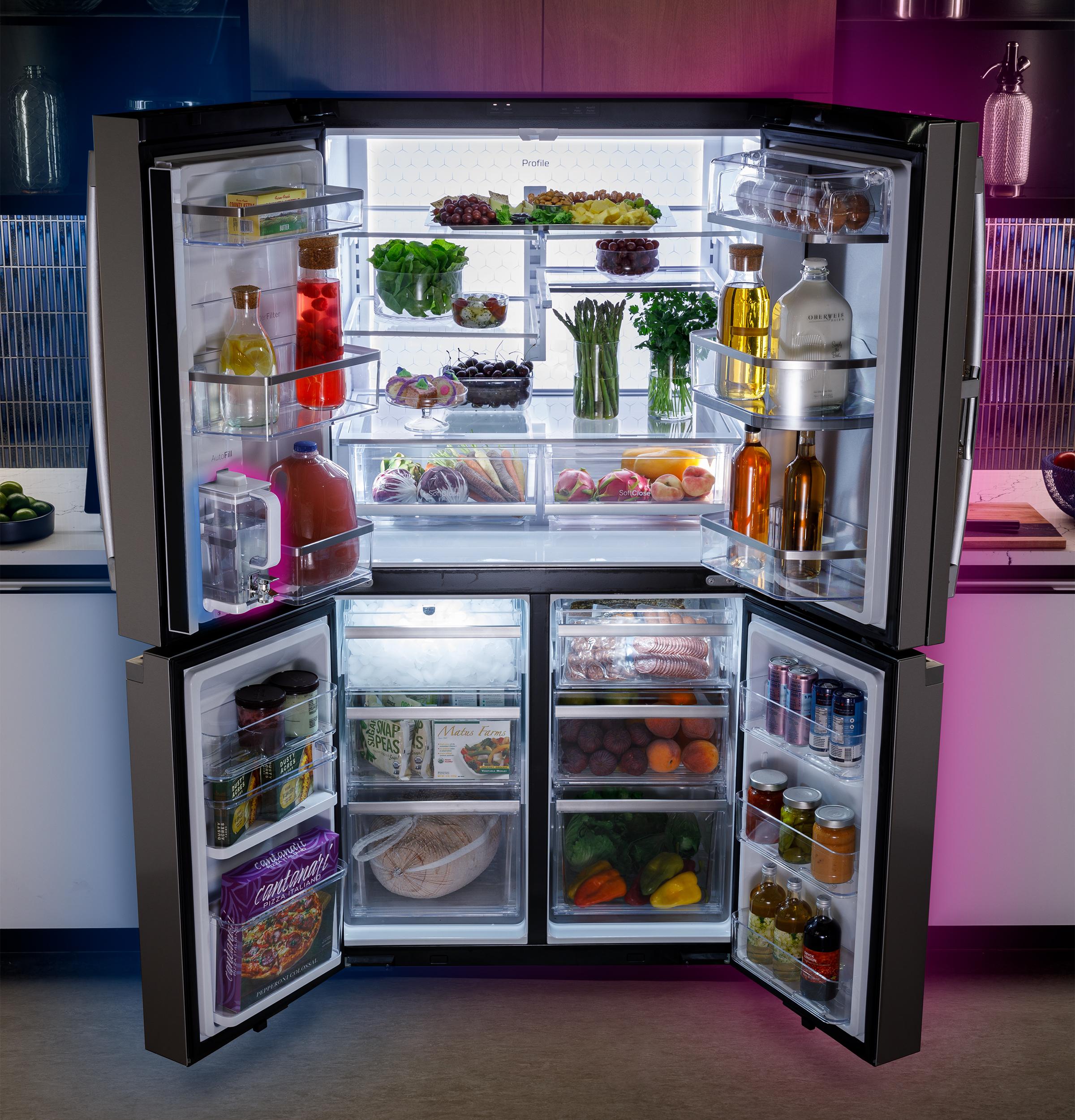 Ge Appliances PAD28BYTFS Bottom Freezer Freestanding Refrigerator