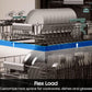Samsung DW90H89TETE Bespoke Ai Smart Dishwasher Ai Wash & 3Rd Rack Washing System Autorelease™ Door 38Dba