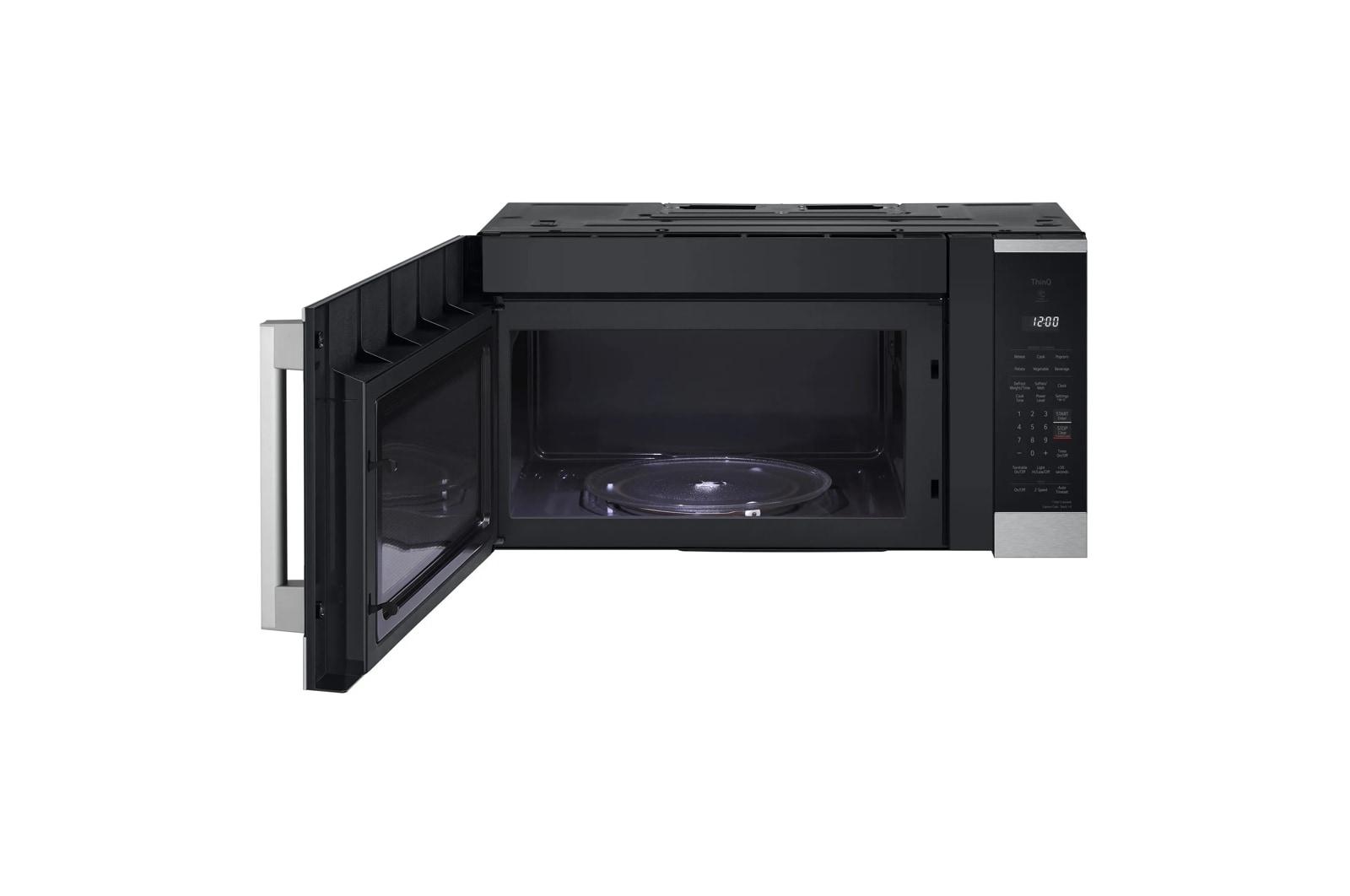 Lg MVEM1825X 1.8 Cu. Ft. Smart Over-The-Range Microwave Oven With Easyclean®