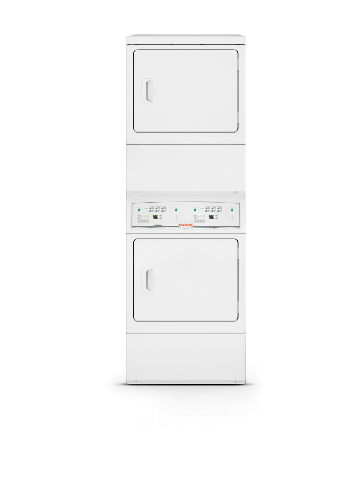 Speed Queen LSGE5AGS113TW01 Commercial Gas, Non-Vended Stacked Dryers With Electronic Control
