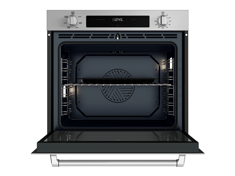 Bertazzoni FMAS30FSMKX 30" Single Convection Oven, Knobs+Led, Manual Clean - Stainless Steel