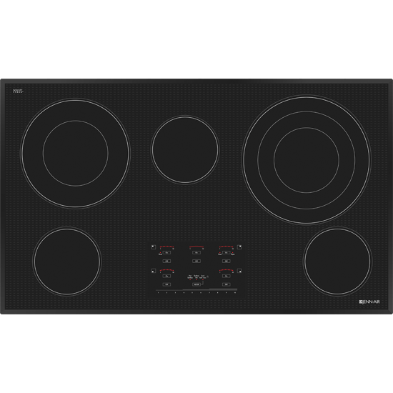 Jennair JEC4536YB Electric Radiant Cooktop With Electronic Touch Control, 36"