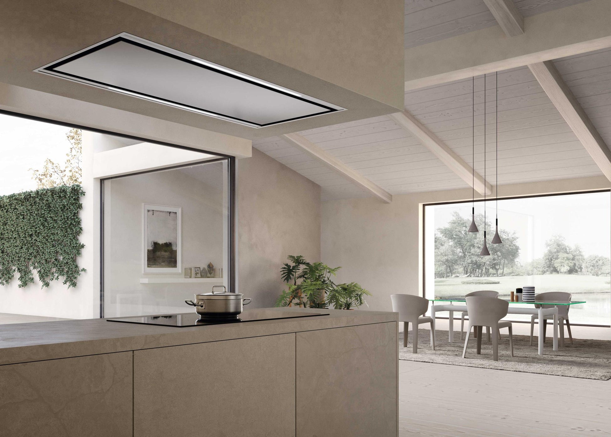 Faber STRTIS36SSV Stratus Ceiling 36X19 Ss - Vam - 600/395/295