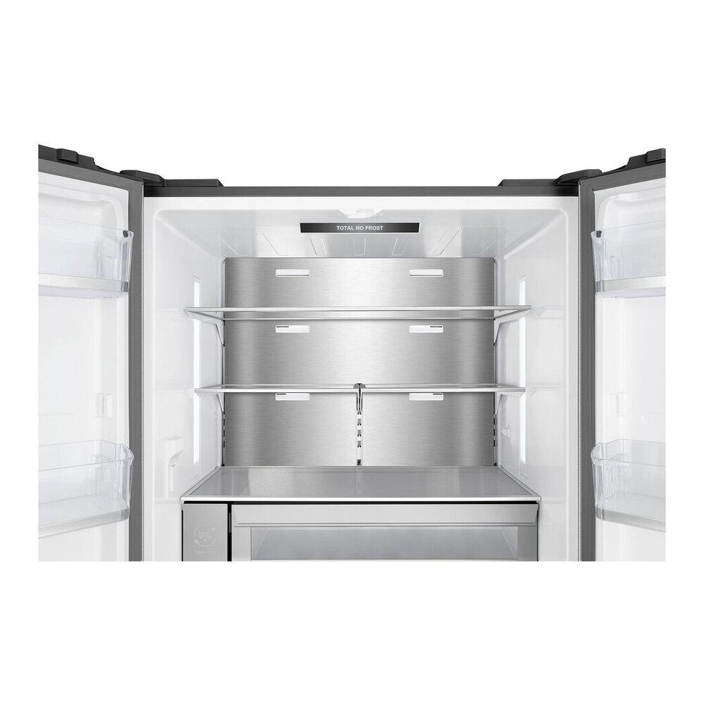 Verona VEBFD3620WIFS Verona Vebfd3620Wifs 36 Inch French Door Counter-Depth Refrigerator With 20.2 Cu. Ft. Total Capacity, Internal Water Dispenser, Automatic Ice Maker In Stainless Steel