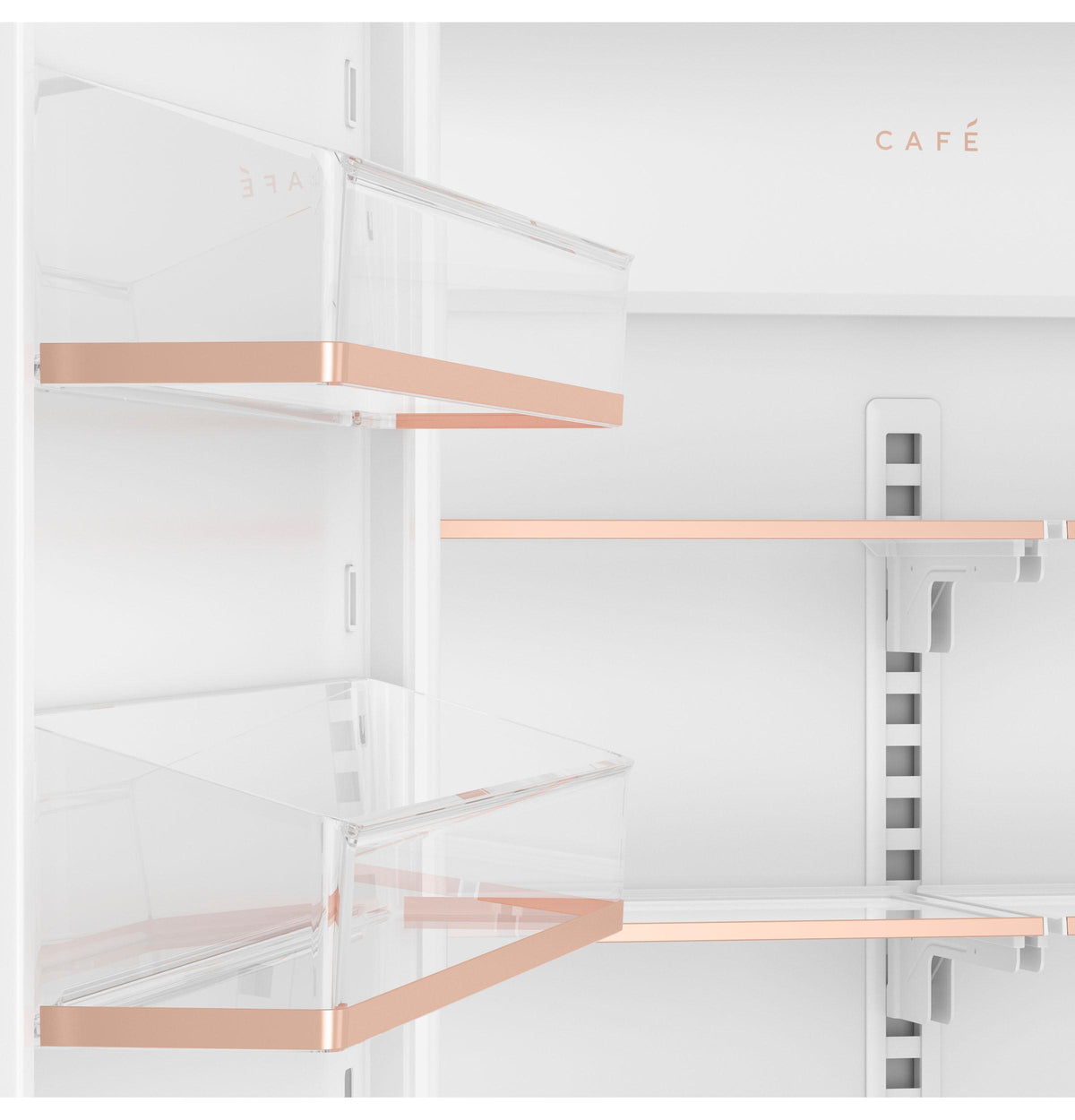Cafe CIC36LK6ZII Cafe™ 36" Panel-Ready Integrated Bottom-Freezer Refrigerator - Left Swing