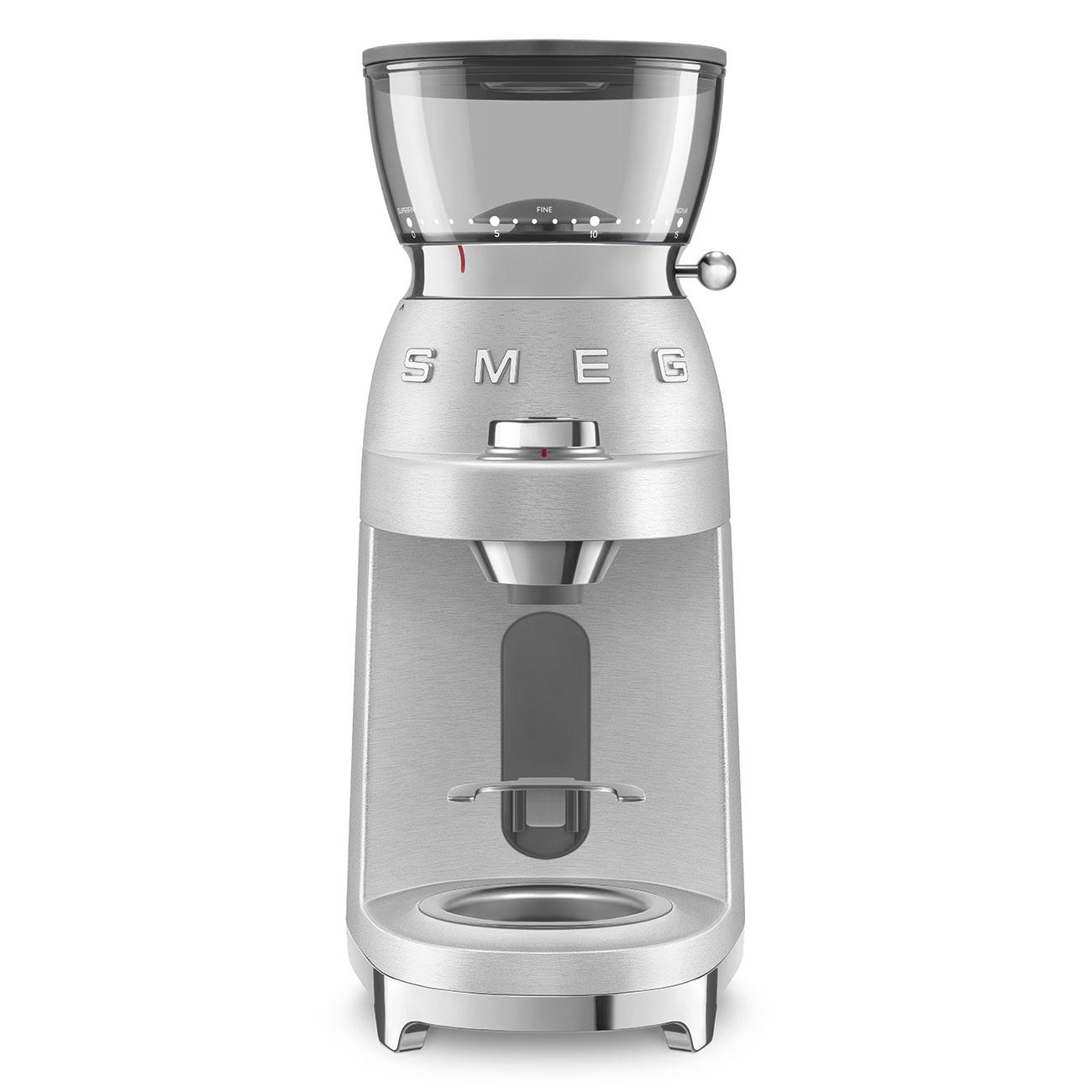 Smeg CGF02SSUS Coffee Grinder Aluminum Cgf02Ssus