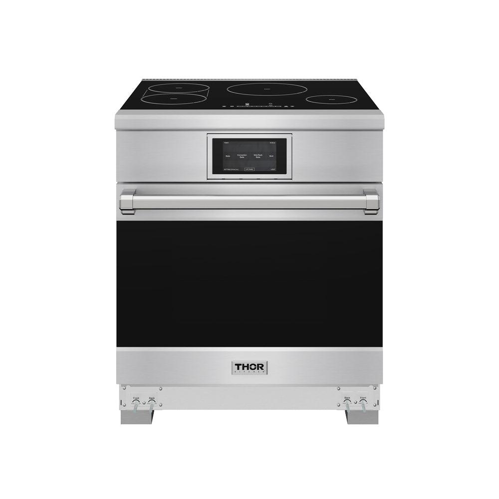 Thor Kitchen XRI30E 30 Inch X Series Professional Freestanding Induction Range