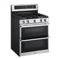 Lg LDGL6924Y 6.9 Cu. Ft. Smart Gas Double Oven Freestanding Range With Probake Convection®, Air Fry & Air Sous Vide