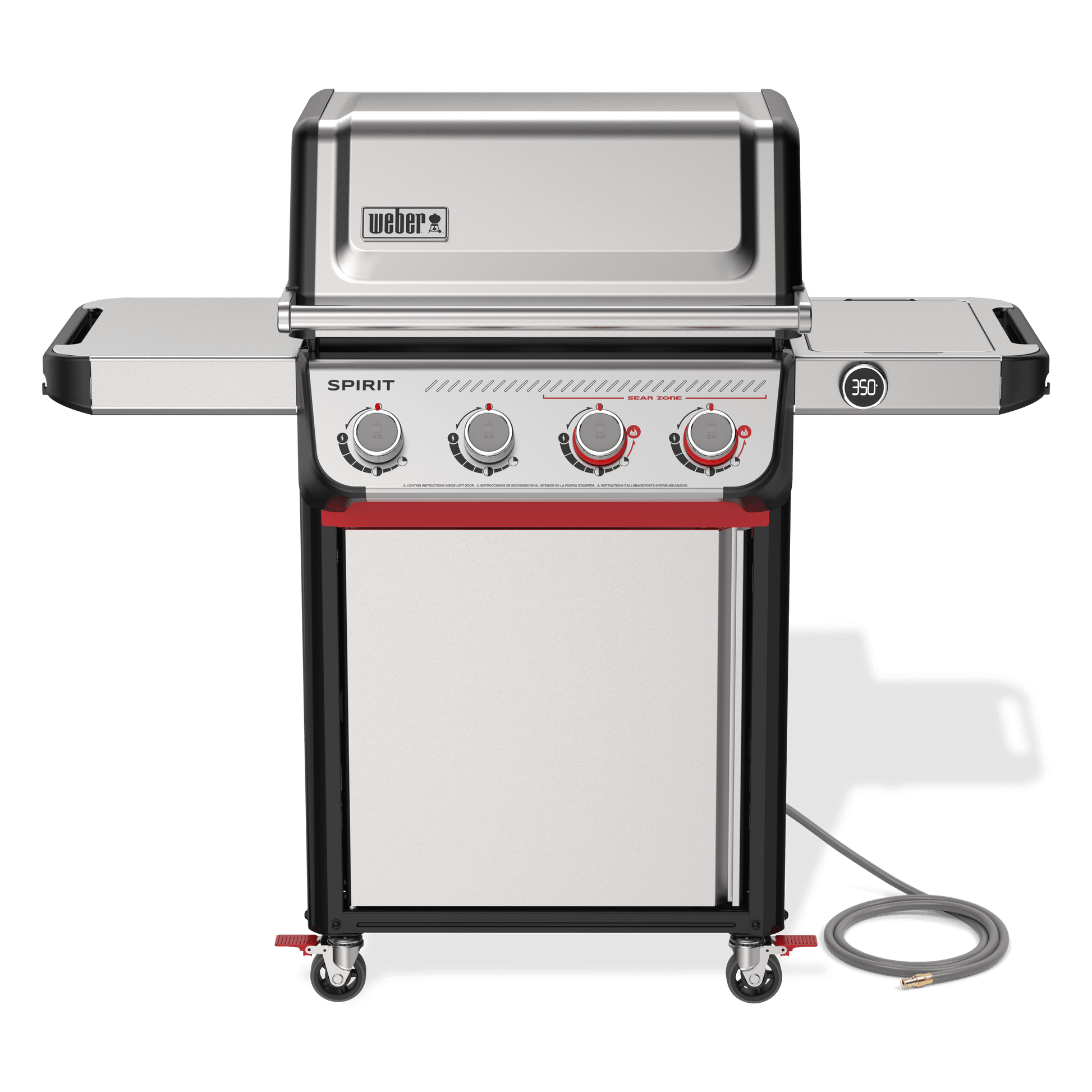 Weber 1501057 Spirit Sp-425 Gas Grill (Natural Gas) - Stainless Steel