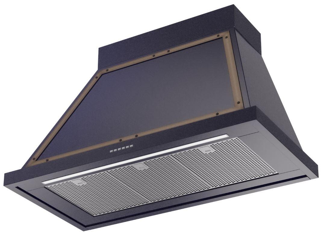 Ilve UANB40MBB Nostalgie 40 Inch Blue Wall Mount Range Hood