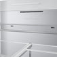 Samsung RF90F29AEW Bespoke 29 Cu. Ft. 4-Door French Door Refrigerator With Ai Family Hub™+ & Ai Vision Inside™ In White Glass