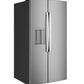 Ge Appliances GSE28NYYFS Ge® Energy Star® 27.9 Cu. Ft. Side-By-Side Refrigerator With Extra Tall Dispenser And In-Door Icemaker