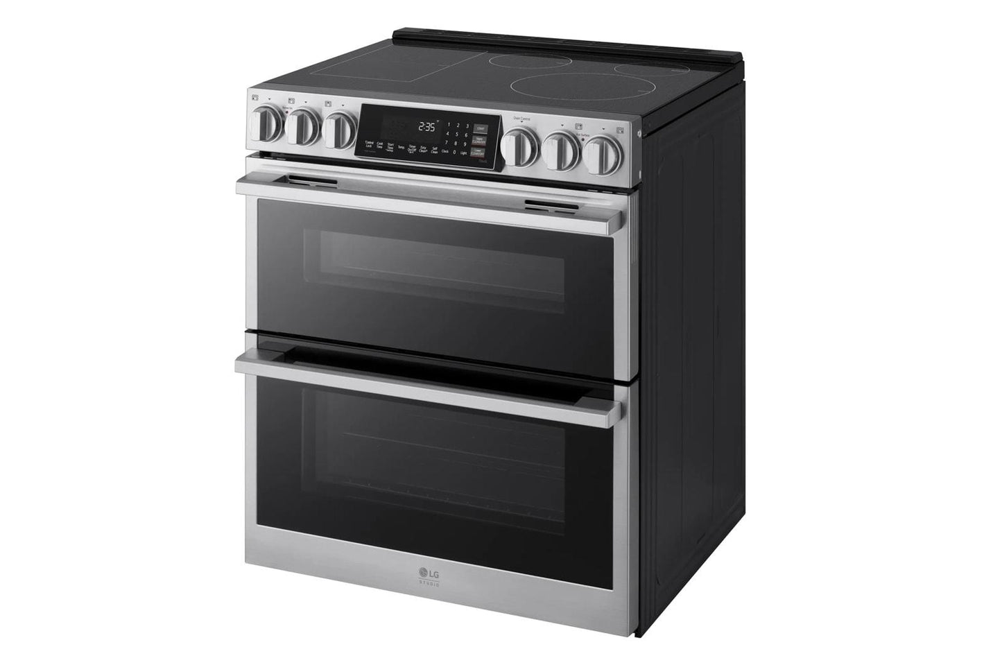 Lg LTIS7338XE Lg Studio 7.3 Cu. Ft. Double Oven Induction Slide-In Range With Probake® Convection And Air Fry