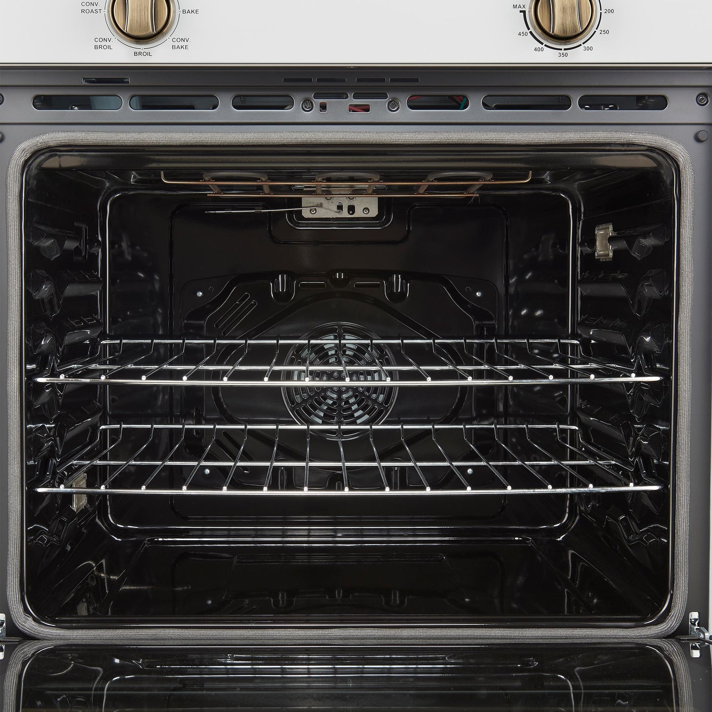Forno FBOEL137030WHT Forno Vomero 30-Inch Wall Oven, White, 5 Cu.Ft Capacity, 3550 Watts Convection, Mechanical Controls, Manuel Steam Clean