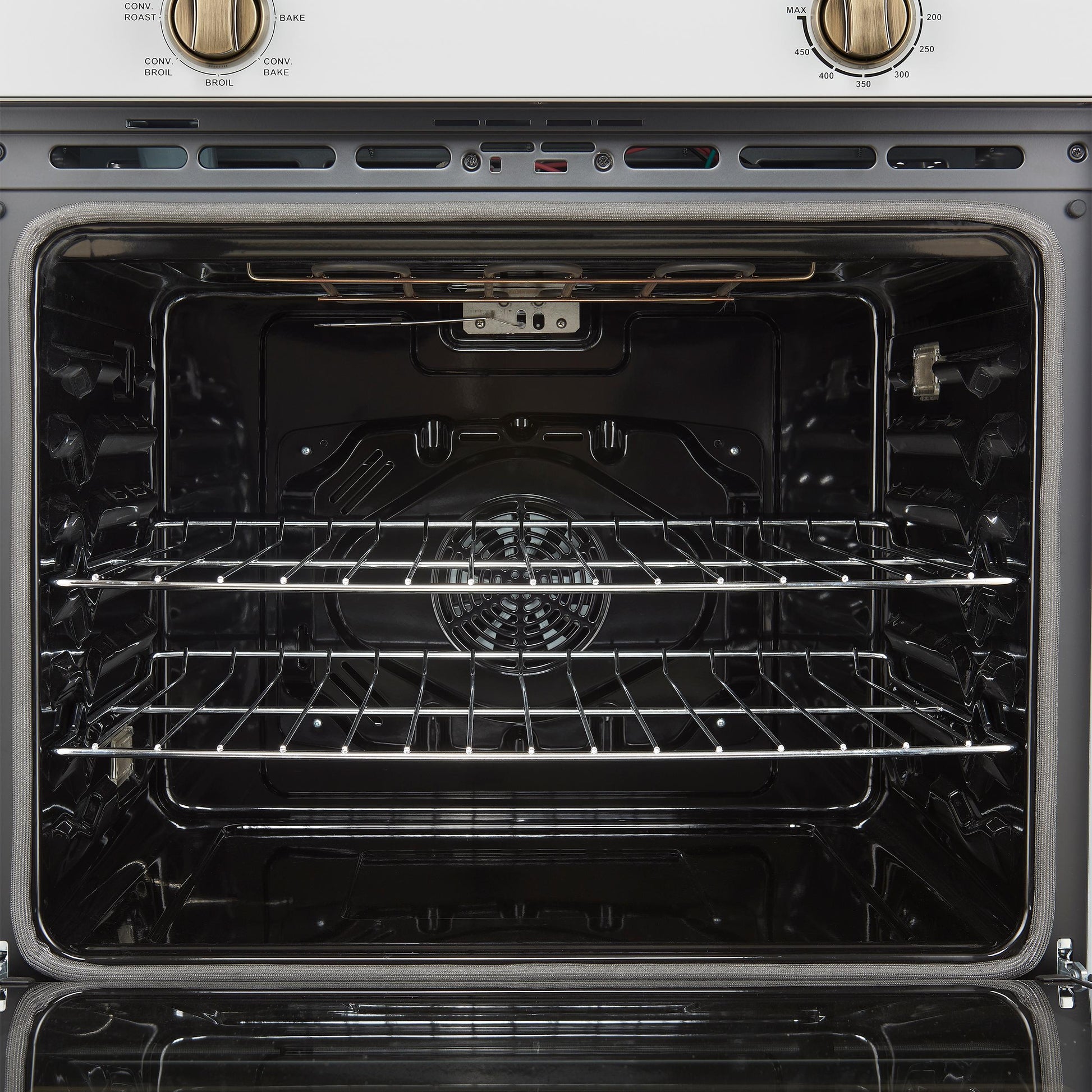 Forno FBOEL137030WHT Forno Vomero 30-Inch Wall Oven, White, 5 Cu.Ft Capacity, 3550 Watts Convection, Mechanical Controls, Manuel Steam Clean