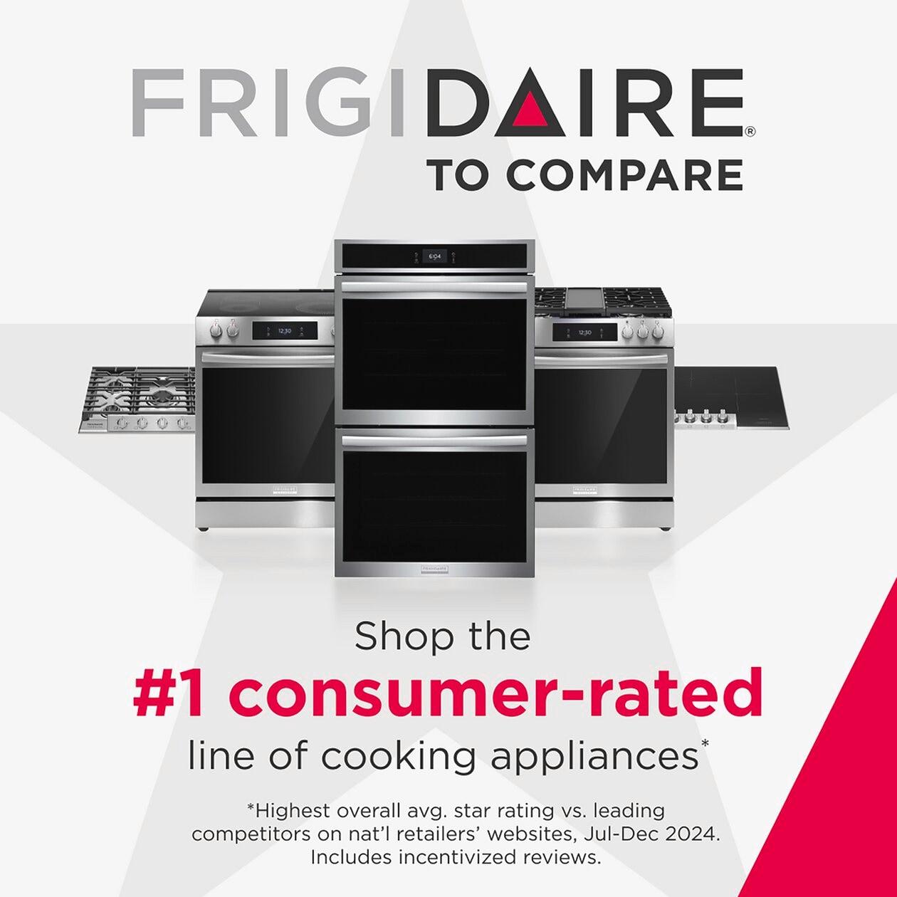 Frigidaire FCFI3082BS 30" Front Control Induction Range With Air Fry